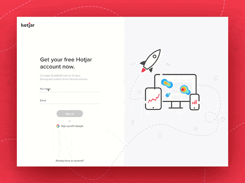 hotjar-dichotomy-split-side-web-design-trend-2017