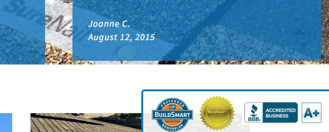 Web Design trends 2017 - trust factor badges