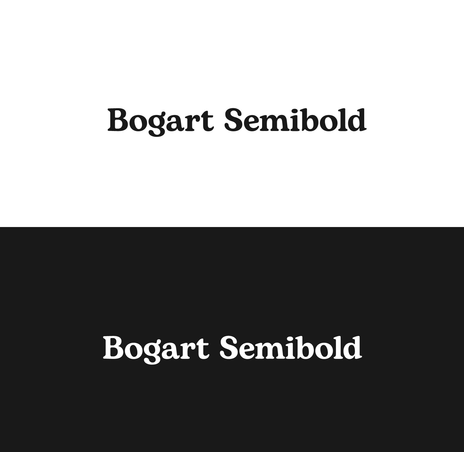 Bogart Semibold