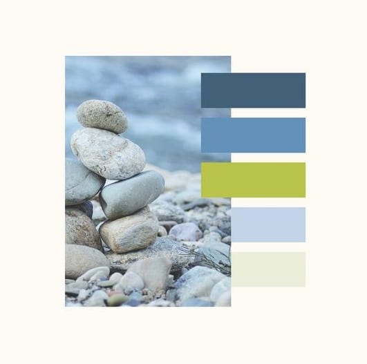 cool shades color palette