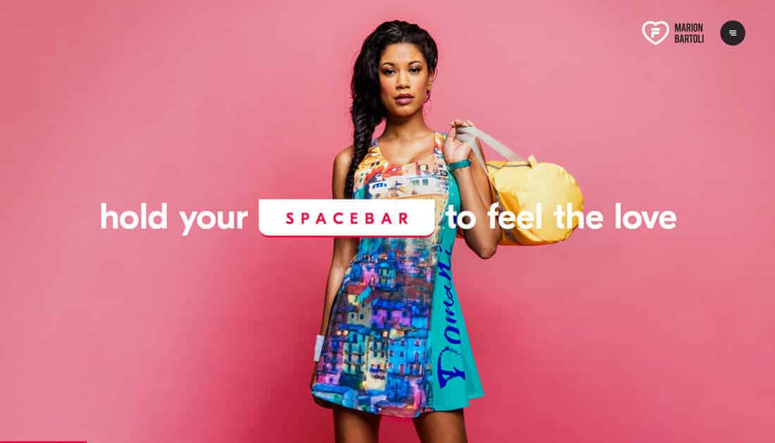 Gradient Website Example