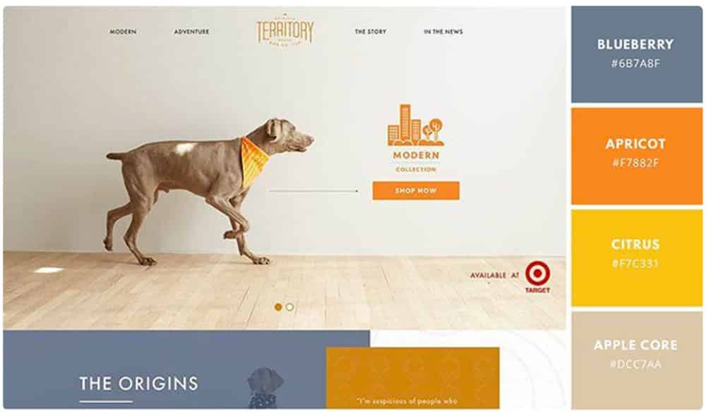 Fresh and Bright Website Color Schemes