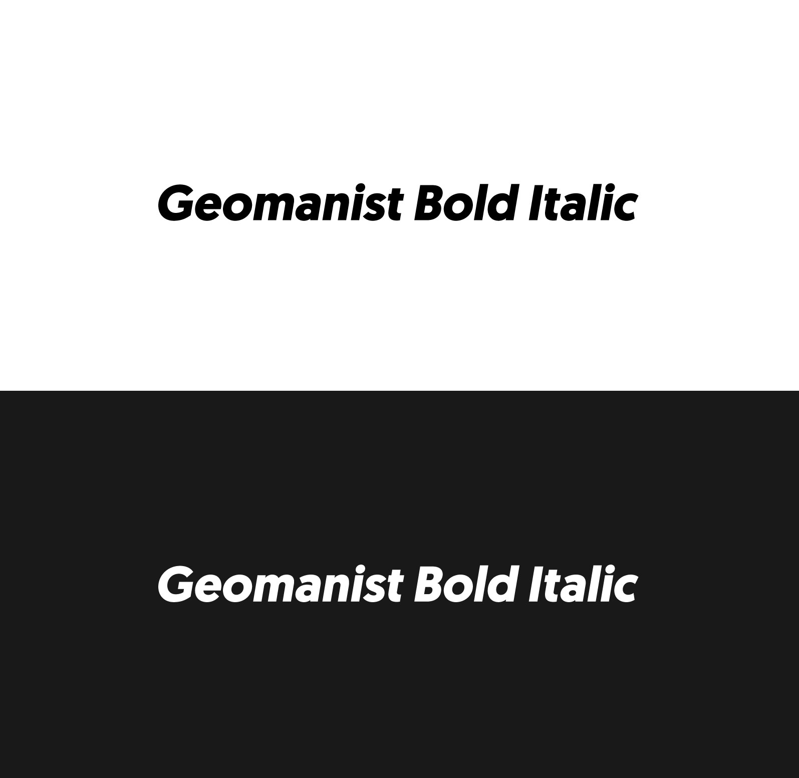 Geomanist Bold Italic - Beautiful Modern Fonts 2022
