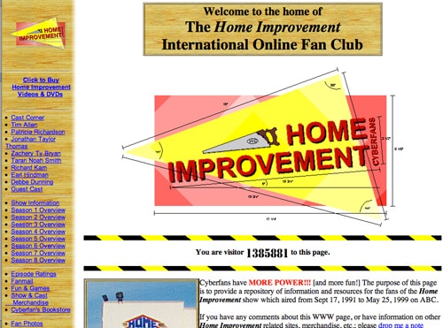 Home improvement Fan Club