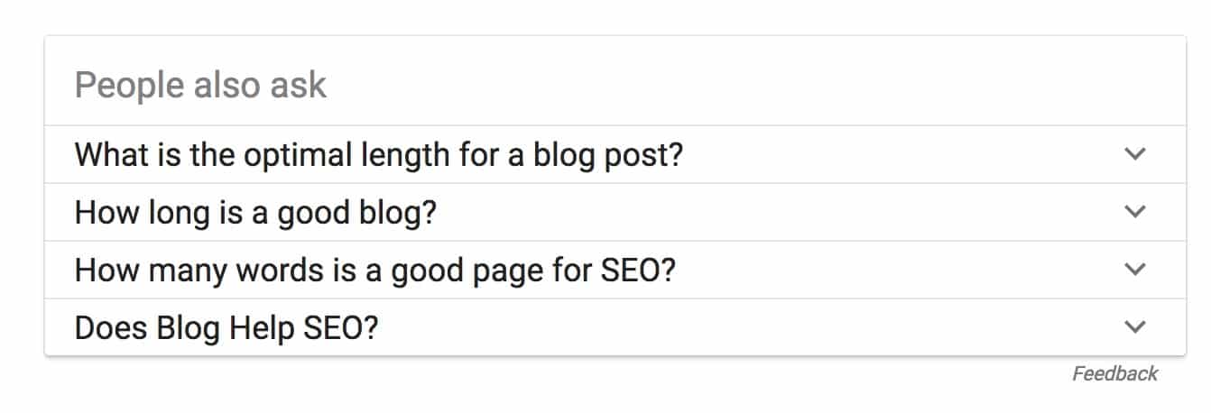 How to use the people also ask box for SEO