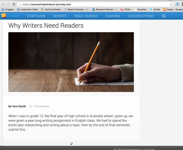 Bad examples of Infinite Scroll