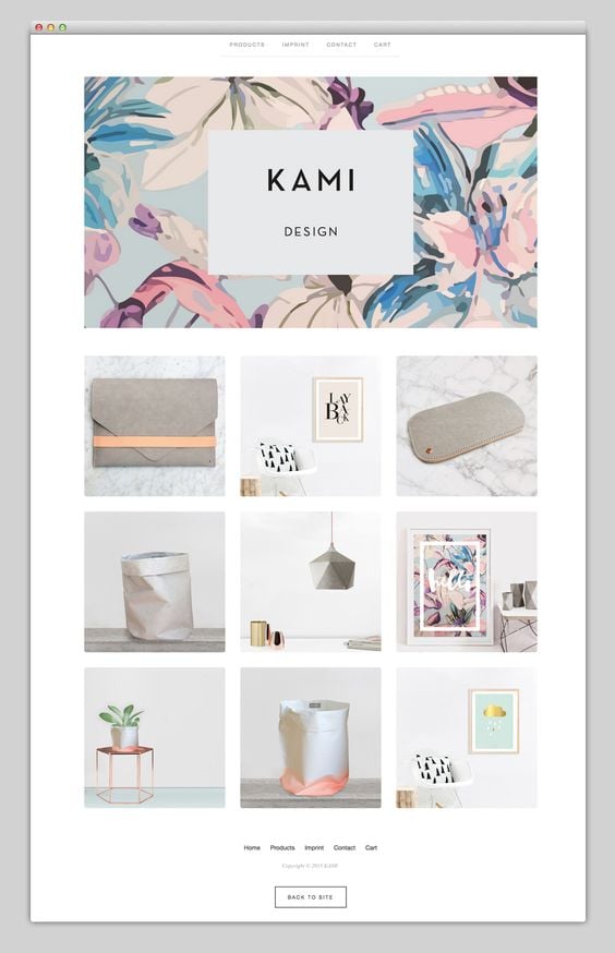 Kami Website Design