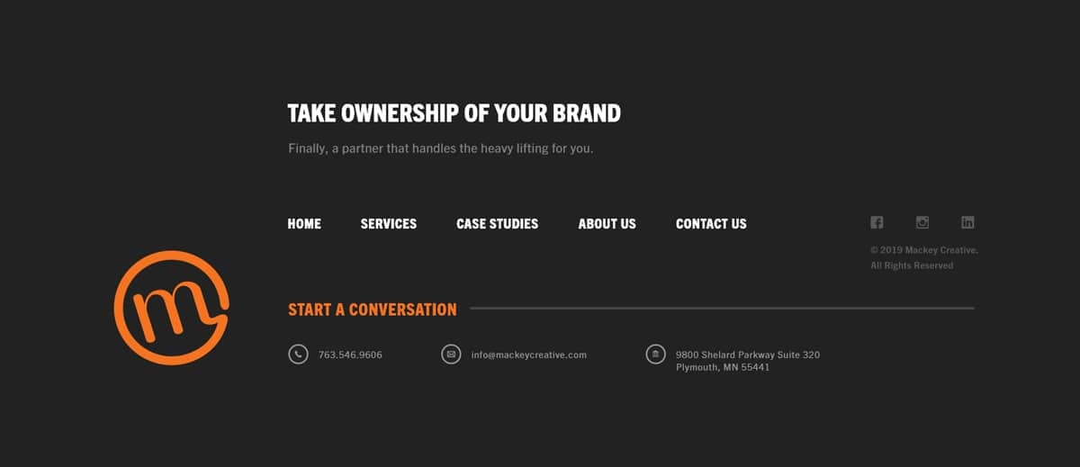 Amazing Footer Website Design Examples