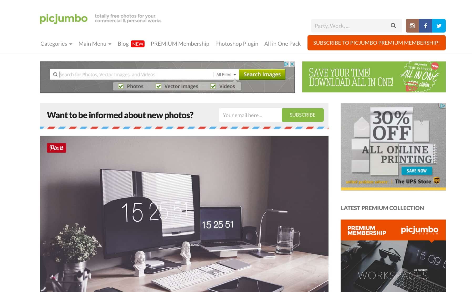 Pic Jumbo - Creating visual content for a content strategy