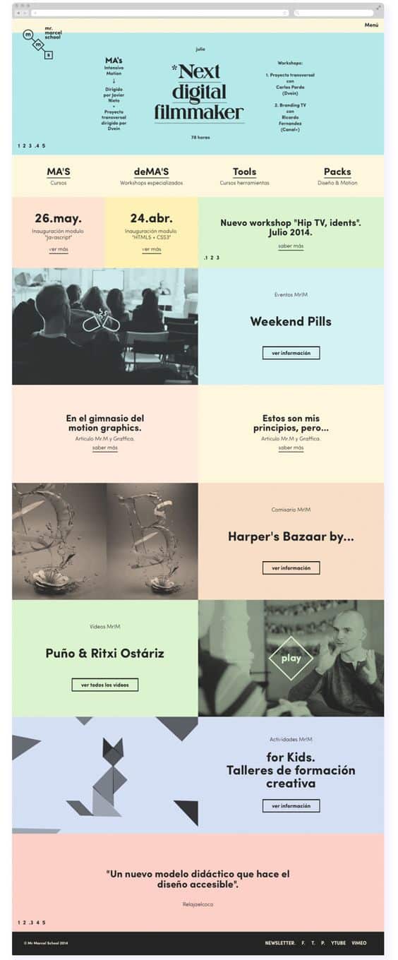 Subdued modern color schemes