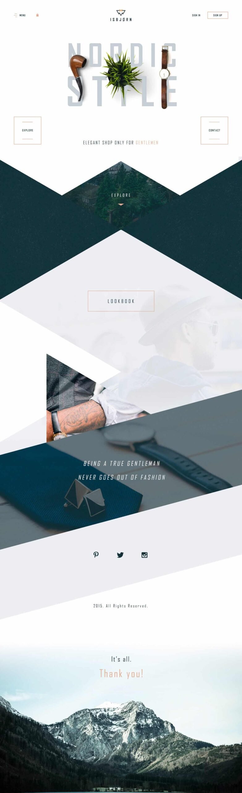 Things Arranged Neatly Website Design Inspiration