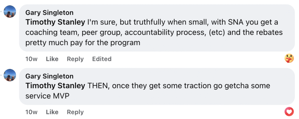 Certainly! Here’s the rewrite, tailored for Hook Agency’s website in an authoritative, clear, and actionable style: --- Gary Singleton recommends SNA for HVAC contractors, highlighting key benefits such as professional coaching, peer group support, accountability systems, and valuable rebates. He advises HVAC businesses to join the service MVP program after establishing some initial traction to maximize results. ---.