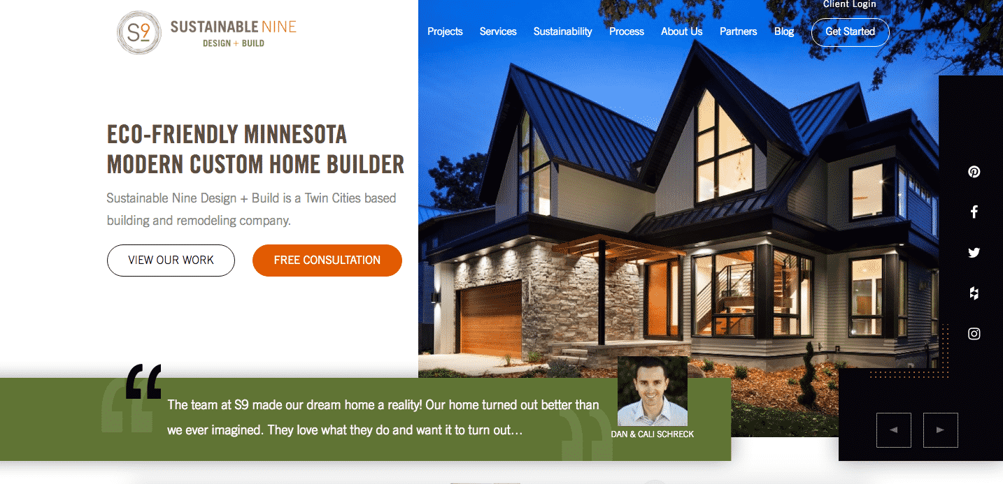 asymmetrical web design