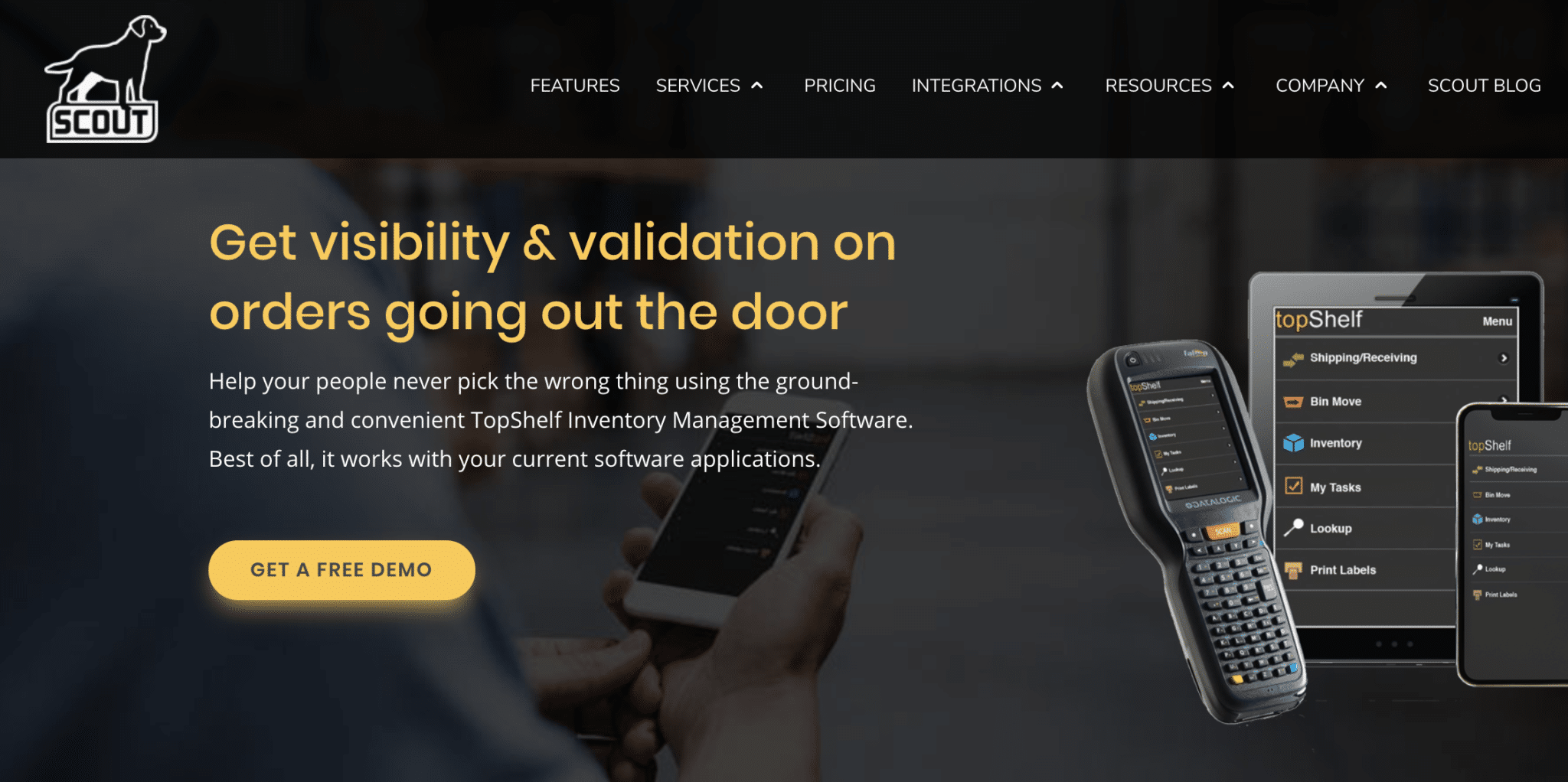 Scout Software - Example CRO, Lead Generation
