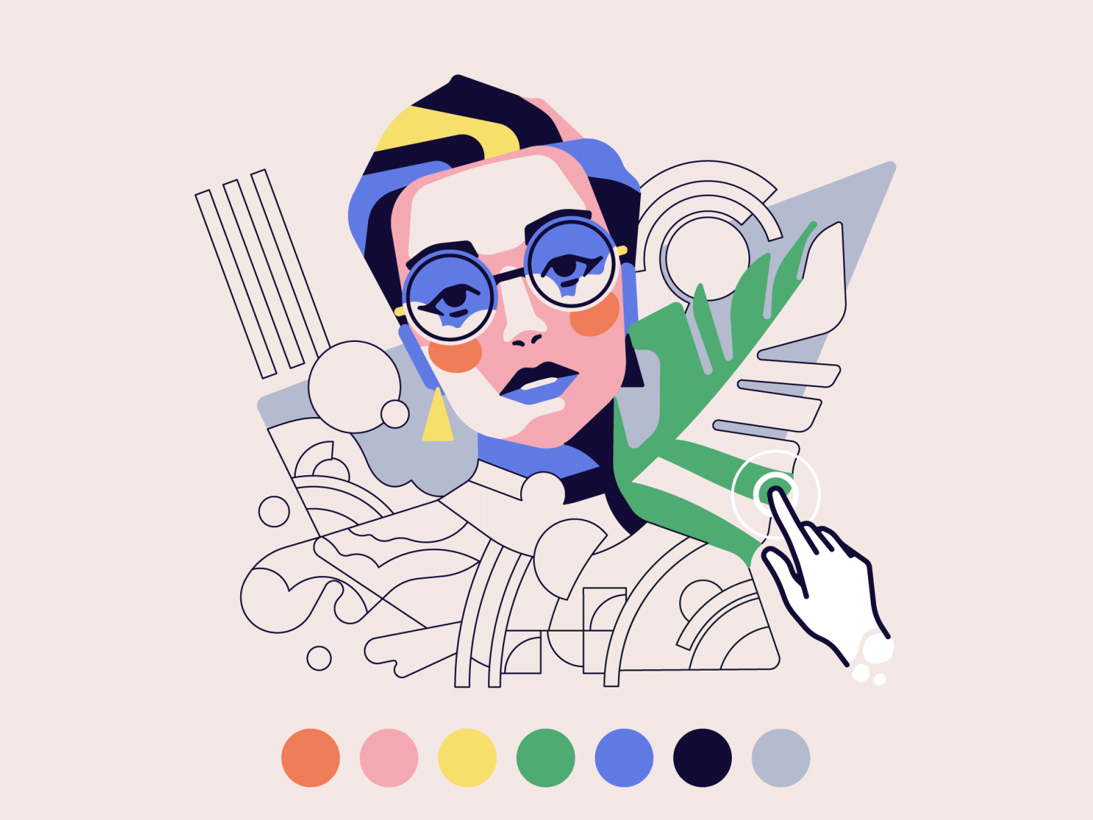 Muted tones - color scheme for 2021